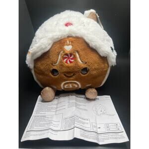 FAO Schwarz Gingerbread House Toy Plush LED Sound Stuffed Animal Plushie Retired